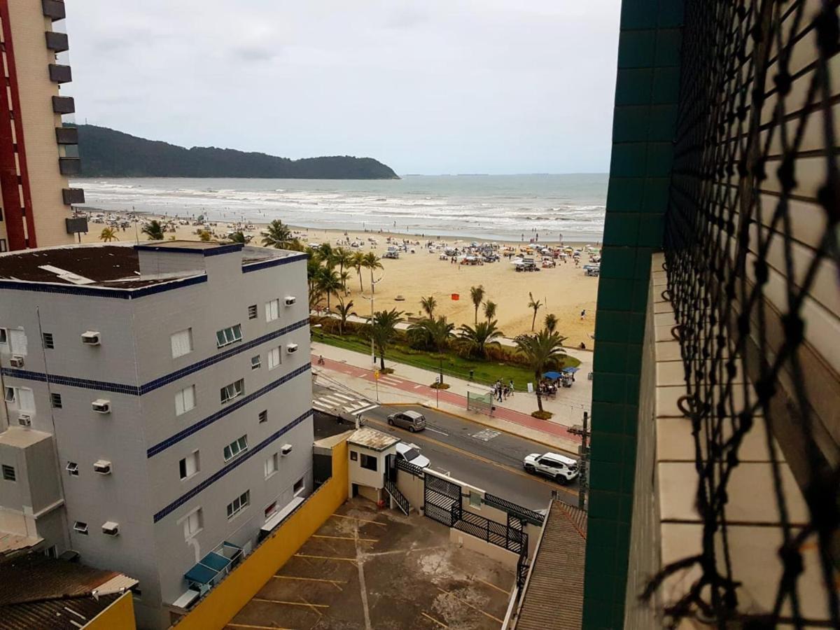 Kitnet Guilhermina Frente Feirinha e Mar Praia Grande  Exterior foto